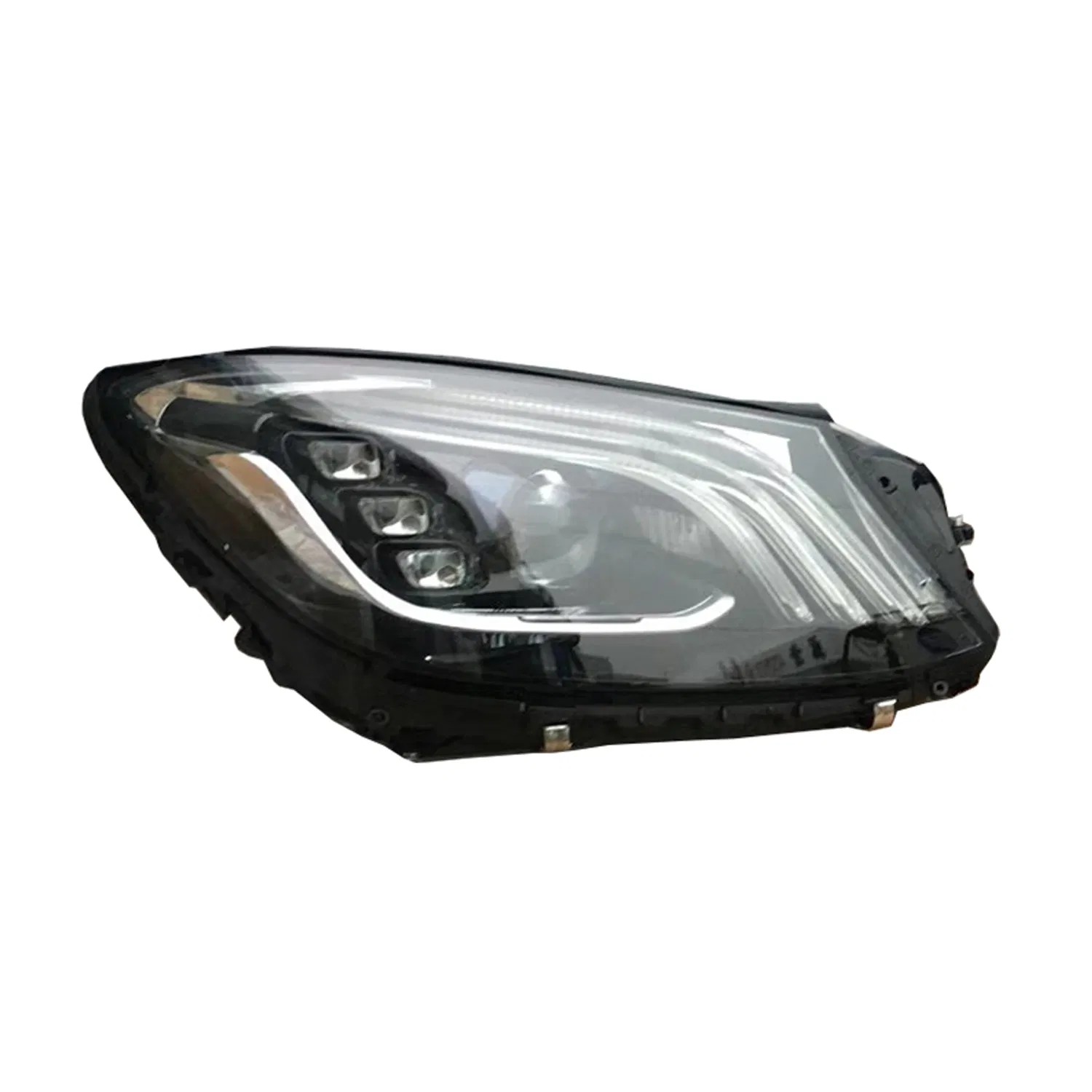 Mercedes S-Class W222 LED headlight upgrade