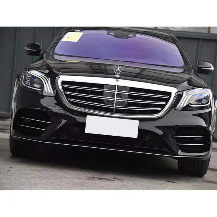 Maybach-inspired headlights for W221 S-Class