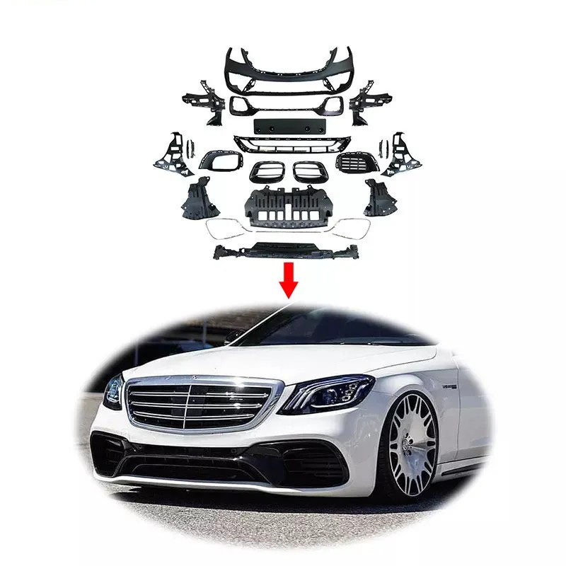 S63 AMG PP bumper replacement