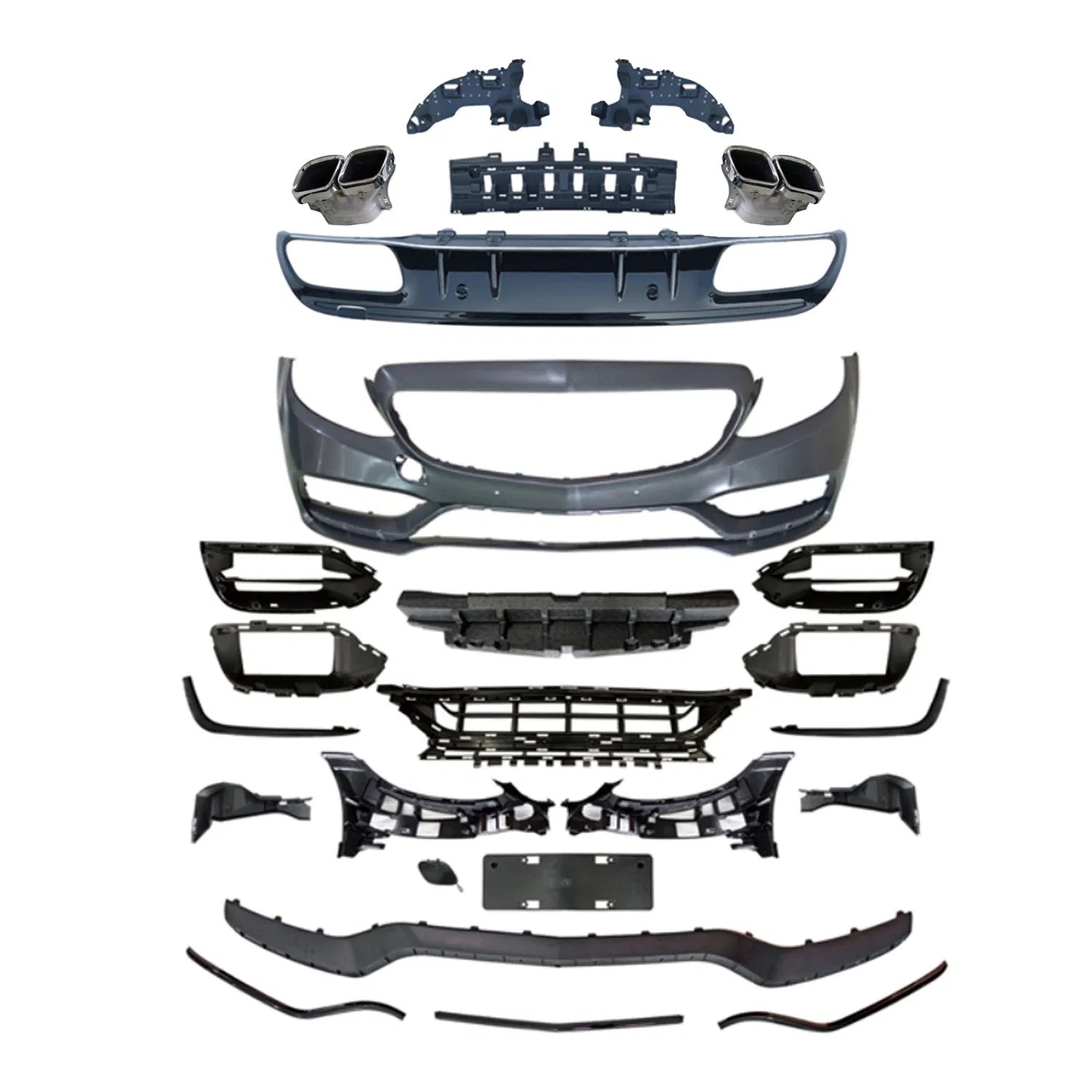 Mercedes W205 19C63 bumper kit