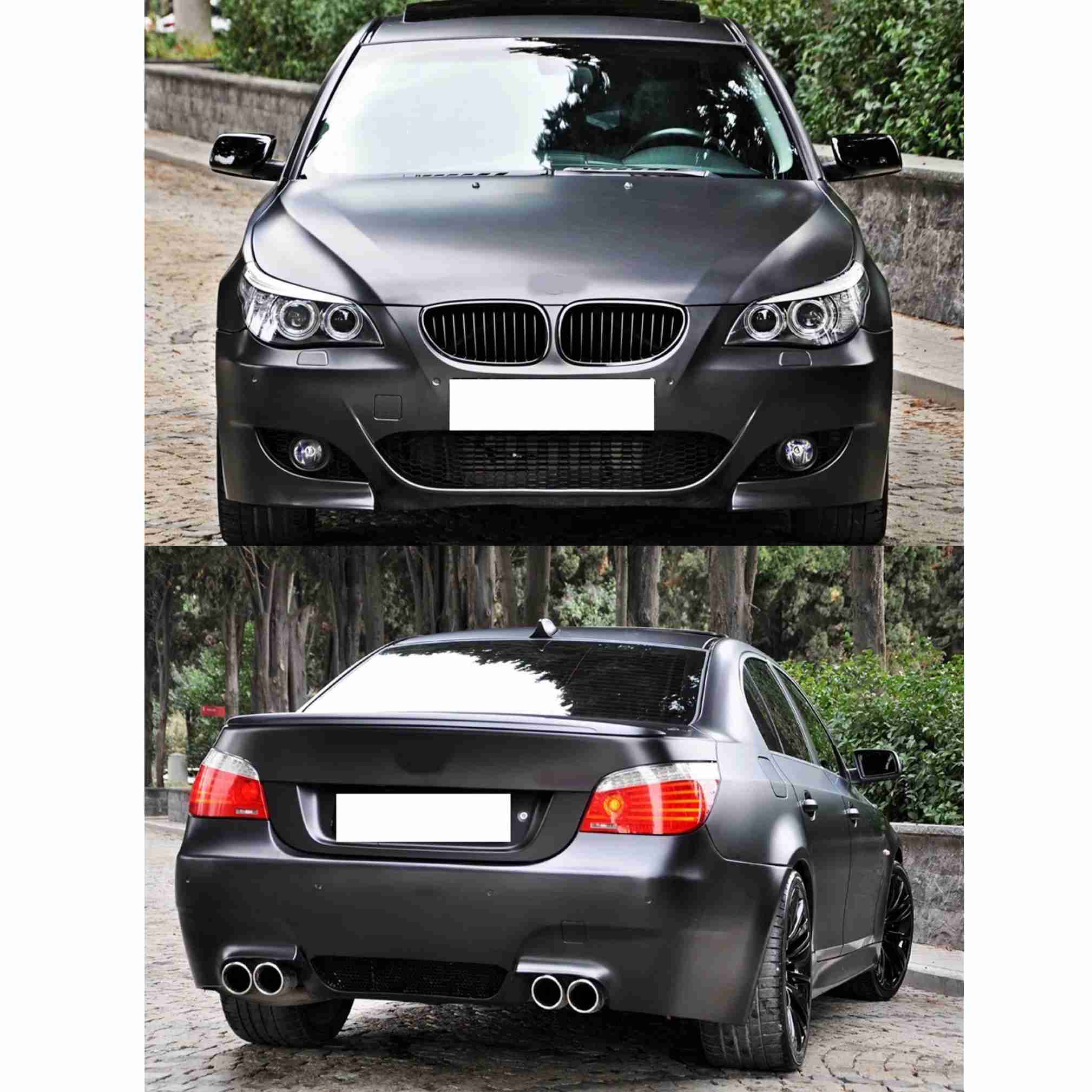 BMW 5 Series rear bumper upgrade