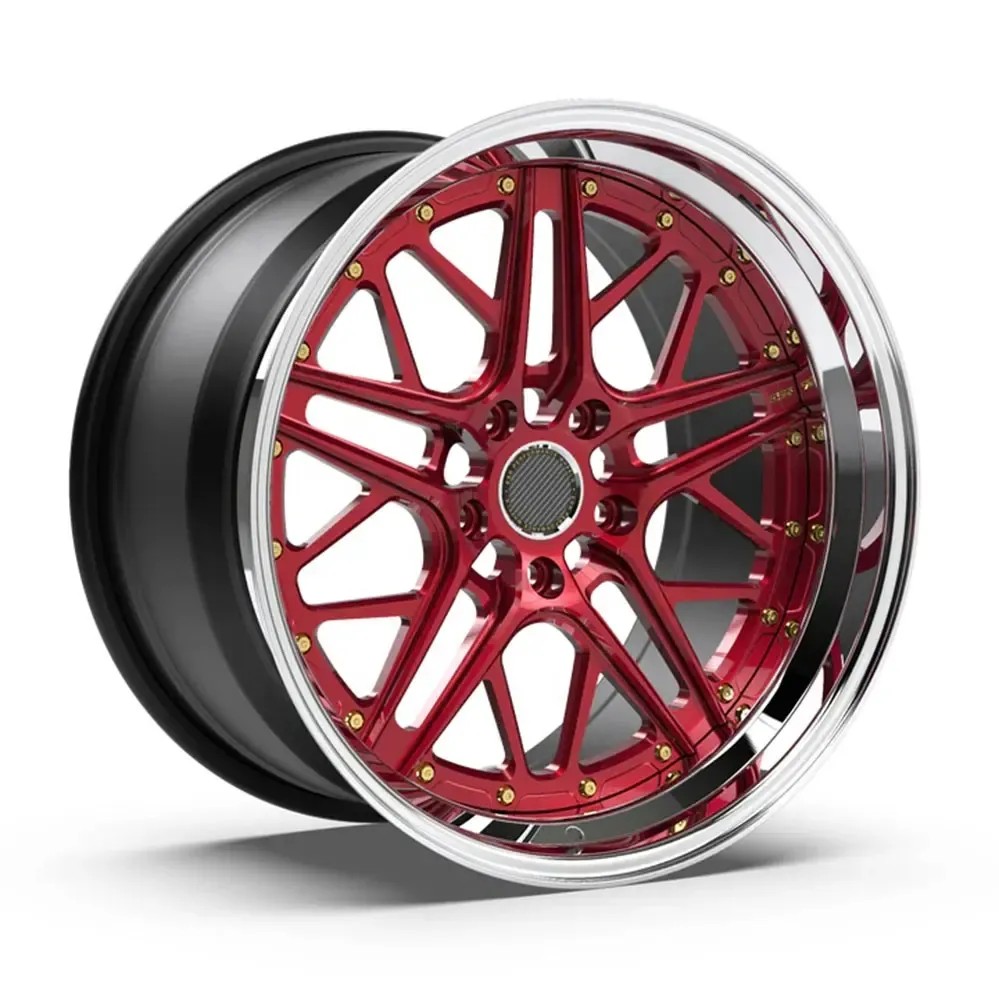 3-piece forged wheels supplier